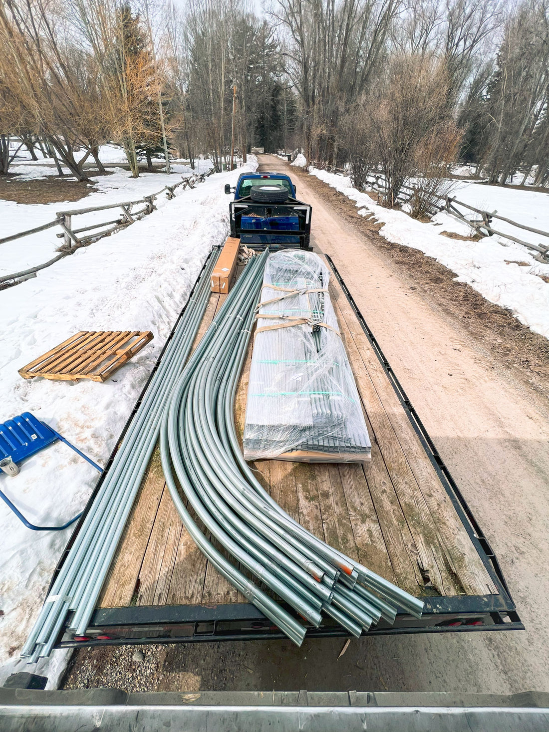 Linn Ranch Gardens Hoop House